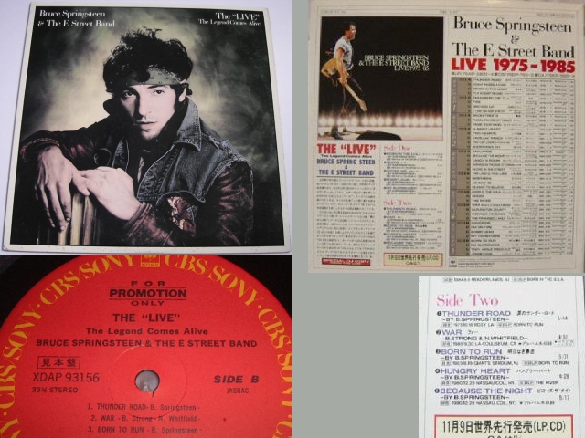 Bruce Springsteen - THE LIVE : THE LEGEND COMES ALIVE